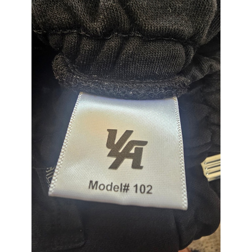 YoungLA Sweat Shorts Mens Medium Black Model 102 Gym Fitness - Picture 6 of 9